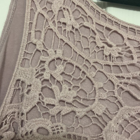 design works lavender boho top size large - Picture 3 of 4